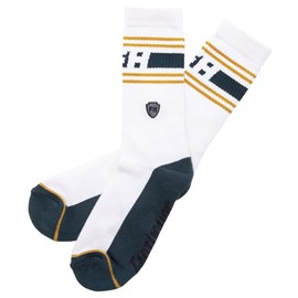 FASTHOUSE Dozer Crew Sock (White, Large/X-Large)