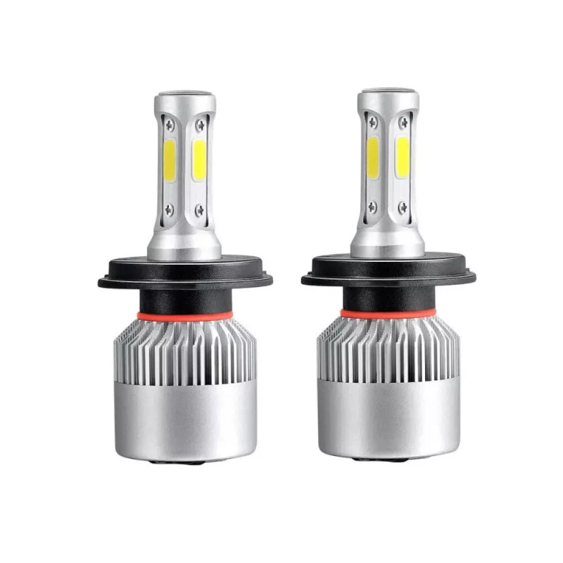 Bricologht DOT NEW 7x6" GLASS LED Headlight Hi/Lo Beam 120W