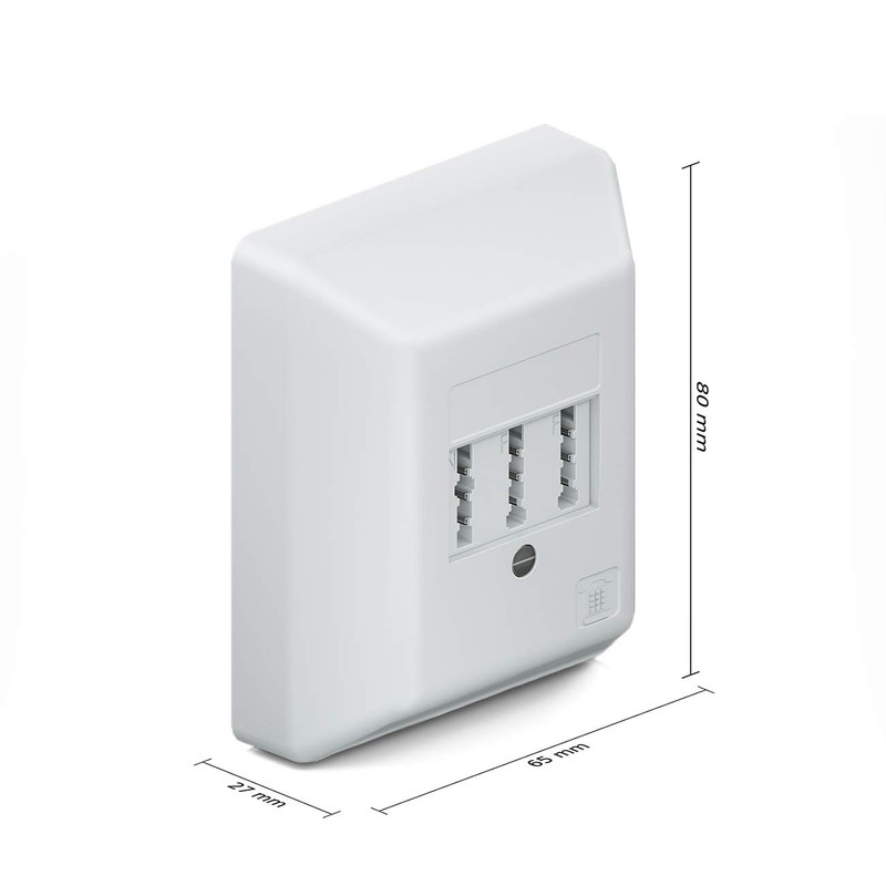 deleyCON TAE NF/F Telephone Socket NFF 2X Telephone Connection +