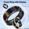 Smart Ring with Display Touch Smart Ring for Men Women