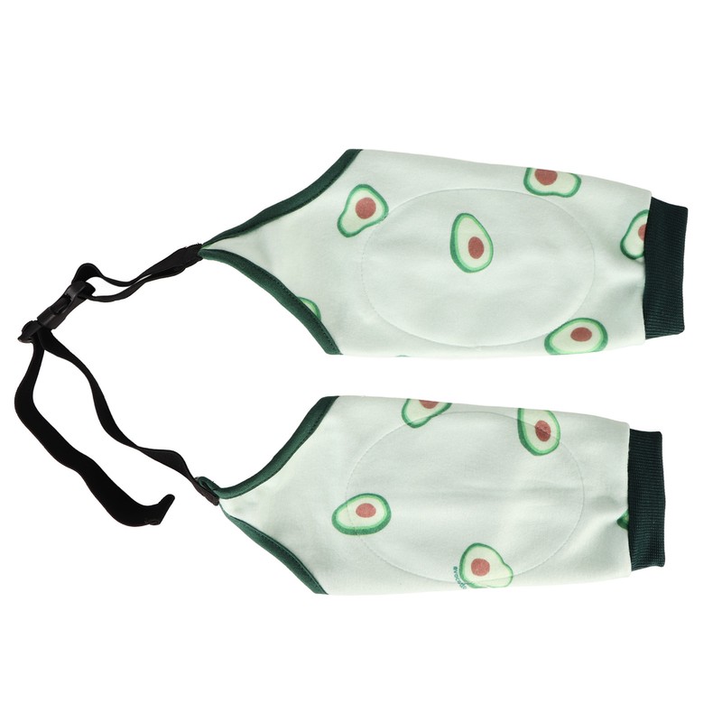 Dog Elbow Wounds Brace Thickened Soft Breathable Avocado Pattern Prevent