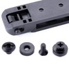 HolsterSmith [2 Pack] Molle Compatible Locking Belt Clips w/Mounting Hardware
