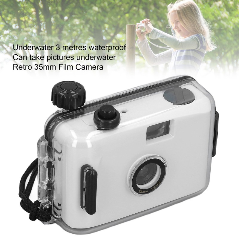 35mm Reusable Film Camera with Waterproof Case for Snorkeling with
