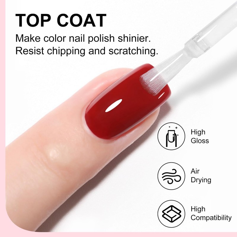 Major Dijit Nagellack (Base Top Coat, 12 ml)