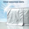 Window Air Conditioner Cover Sun Protection Waterproof Dustproof Air Conditioner
