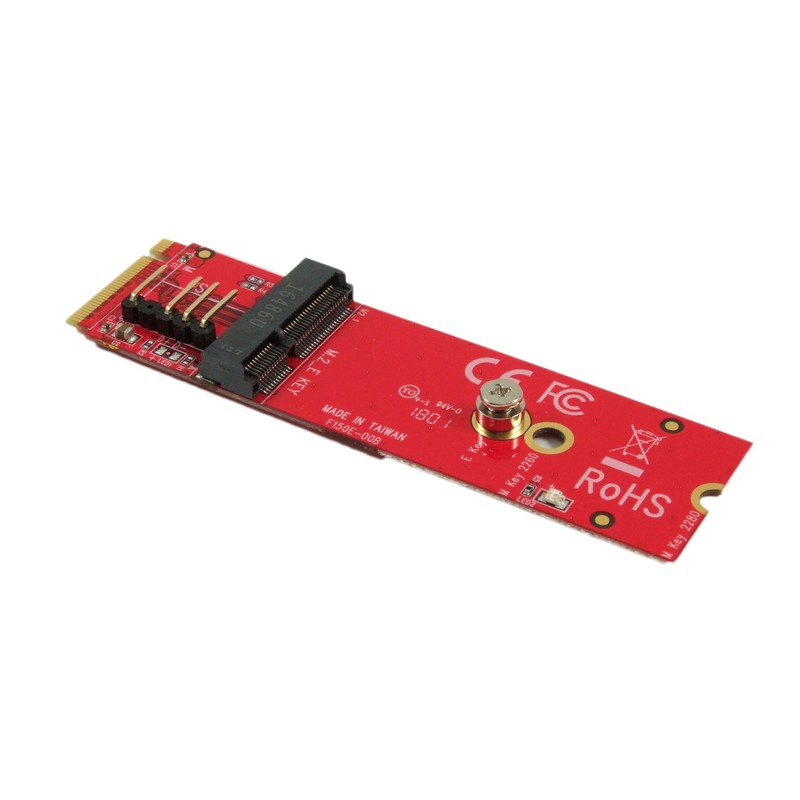 Ableconn M2MN-150E M.2 Converter Board for Key E M.2 Module