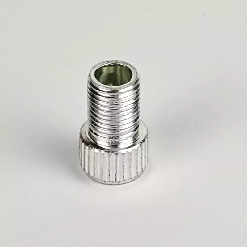PRO+ ALLOY BICYCLE PRESTA ADAPTOR VALVE 17MM WITH O-RING CHROME