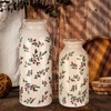 Ninehaoou 2 Pcs Ceramic Small Vase Rustic Farmhouse Vase Boho