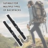 EuAcesry Chest Strap for Backpack, Adjustable Nylon Backpack with Non-Slip