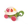 Janod J08236 Wooden Pull-Along Animal, Turtle