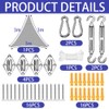 Triangular sun sail, 3 x 3 x 3 m, triangular