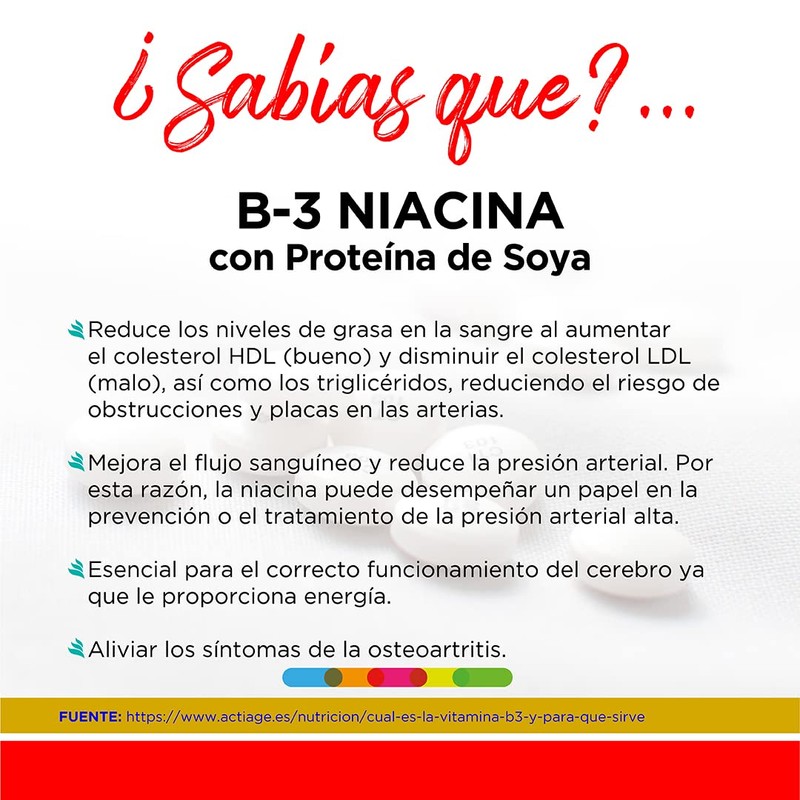 B-3 NIACINA 45 CAPSULAS TECNONATURA