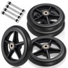 BOHUIZ 4 Pcs 6 Inch Walker Wheels Replacement, Replacement Wheels