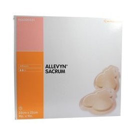 ALLEVYN Sacrum Large Contoured Dressings Pack of 10