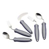 Homecraft Kings Soft Coated Spoon, PVC Utensil, Rubber Spoon, Bite