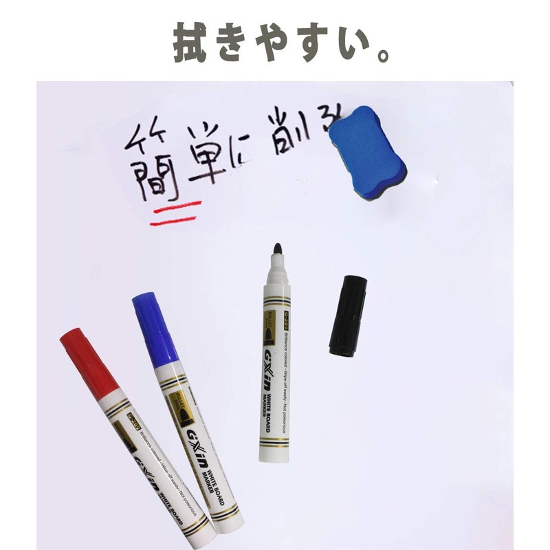 Qualsen Dry Erase Markers, Dry Erase Pens, Marker Pens Blackboard,