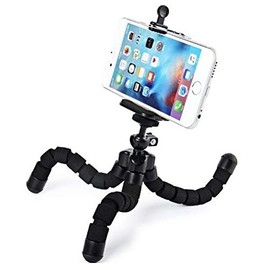 Octopus Tripod Mount for Smartphones (Red)