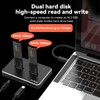 HotTopStar NVMe Clone Docking station, Dual Bay M.2 NVMe Enclosure,