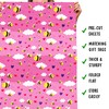 Pink Wrapping Paper - 6 Sheets Of Gift Wrap -