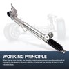 Prolenz Complete Rack and Pinion kit for Trailblazer/Envoy 02-09,Rainier 04-07,Bravada 02-04,Ascender 03-08,9-7x 05-09, Power Steering