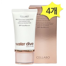 Cellavo Water Dive Sunscreen 60g x 4 Finishing Skincare UV Protection