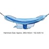 Camping Hammock with Net Lightweight Portable Tree Hammock with Storage