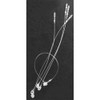 Safety Threads Loop Pins Transparent for Labels, Award Winners (1000