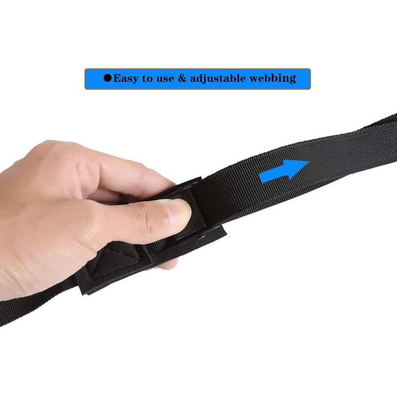 Correas de amarre con hebillas, correas de amarre ajustables para