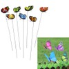 Alipis Butterfly Stakes Colourful Garden Butterflies On Sticks 3D Double