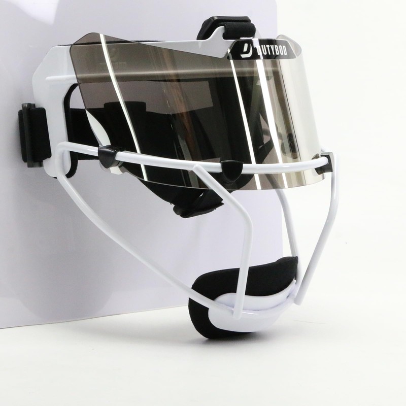 DUTYBOD Softball Face Mask Lightweight and Comfortable with Wide Field
