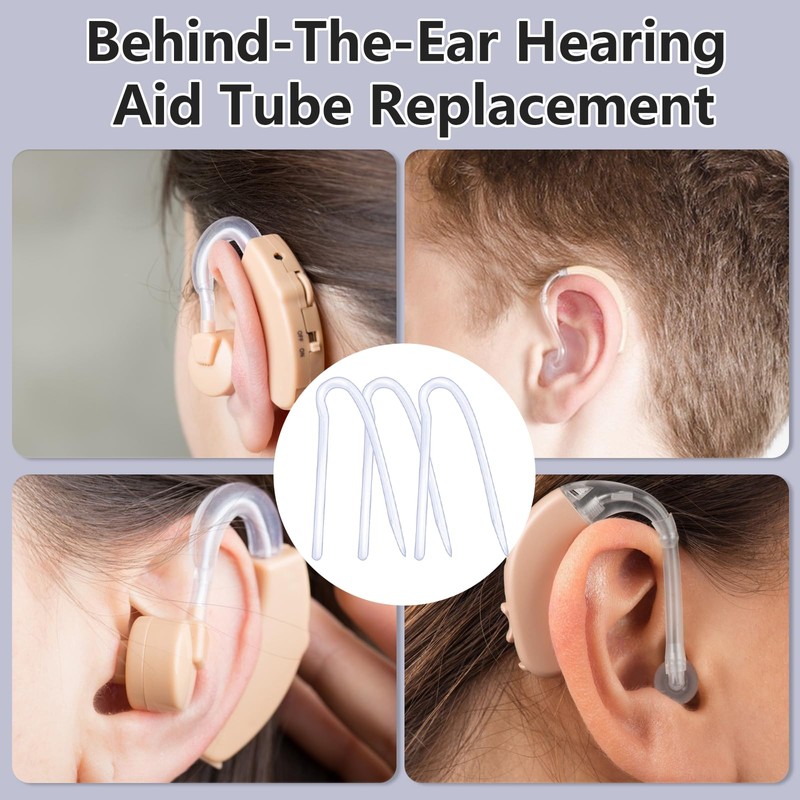 FEXPDL 10pcs Hearing Aid Tubes Hearing Aid Tubes Replacement NHS