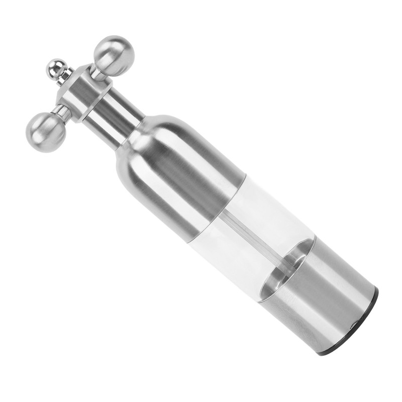 Pepper Mill Professional Refillable Ceramic Rotor Coarseness Adjustable Manual Pepper