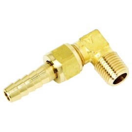 SK11 Hose Joint, L-Shaped, Male Threaded R (PT), 1/4, Hose Mouth 0.3 inches (9 mm), H9 x 2M, HL-1209 0420