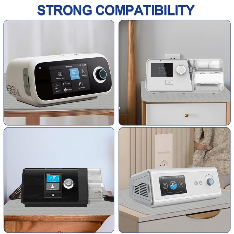 FWUNYVN CPAP Protector Mat, Silicone Protector Mat for CPAP Machine,