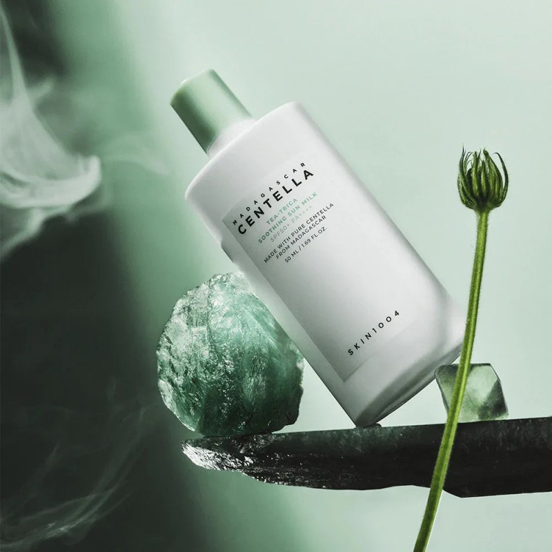 Skin1004 Madagascar Centella Tea Trica Soothing Sun Milk 50+