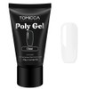 TOMICCA Gel Nails, Long Length, Polygel, 2.1 oz (60 g),