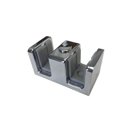 Gordon Glass™ Chrome Shower Door Guide for Sliding Frameless Glass 3/16", 1/4" and 5/16" Thick