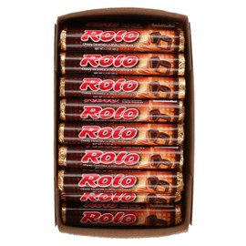 ROLO Rich Chocolate Caramels Candy Rolls, 1.7 oz (36 Count)