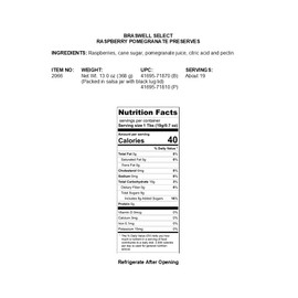 Braswell's Select Raspberry Pomegranate Preserves