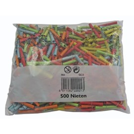 Wolf & Appenzeller 220500 Roller Belt Rivets 500 Multi Coloured