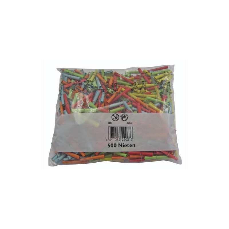 Wolf & Appenzeller 220500 Roller Belt Rivets 500 Multi Coloured