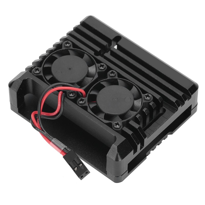 Aluminium Alloy Armor Case Kit with Dual Cooling Fan Heatsink