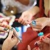 Blue Knit Counter Knitting Crochet Stitch Marker Row Counter,Finger Digital