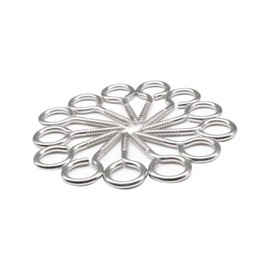 304 Stainless Steel 4.0x18x65mm, Eye Bolts, Pack of 10