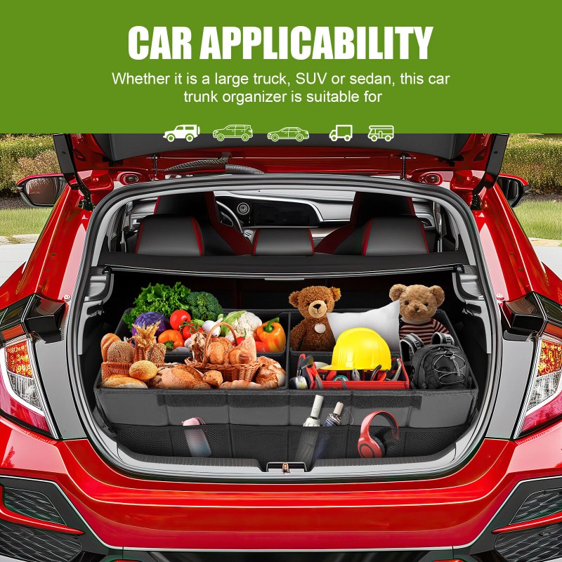 KEEPDSGN Large Car Trunk Organizer SUV Cargo Fold Up Bag
