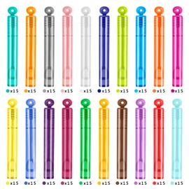 300Pack 20Colors Neon Mini Bubble Wands,Bath Time,Summer Outdoor for Girls Boys,Party Favors Toys for Kids Child,Christmas Celebration,Easter Stuffer, Wedding,Thanksgiving New Year,Classroom Gifts