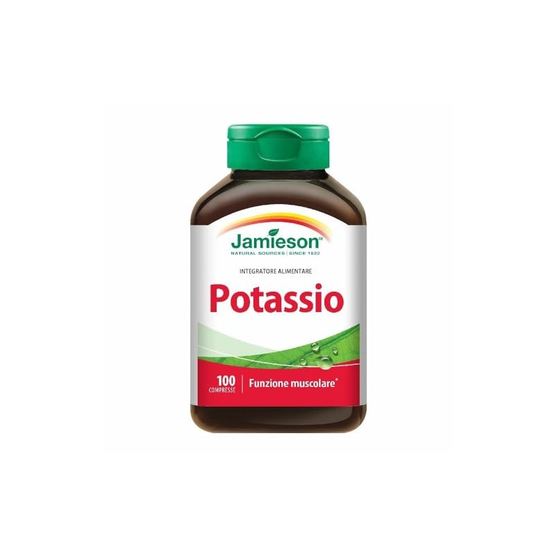 Jamieson 10971 Potassio, 100 Compresse, 35 G