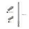 sourcing map Ball End Hex Screwdriver Bit 5mm (H5.0) Tip