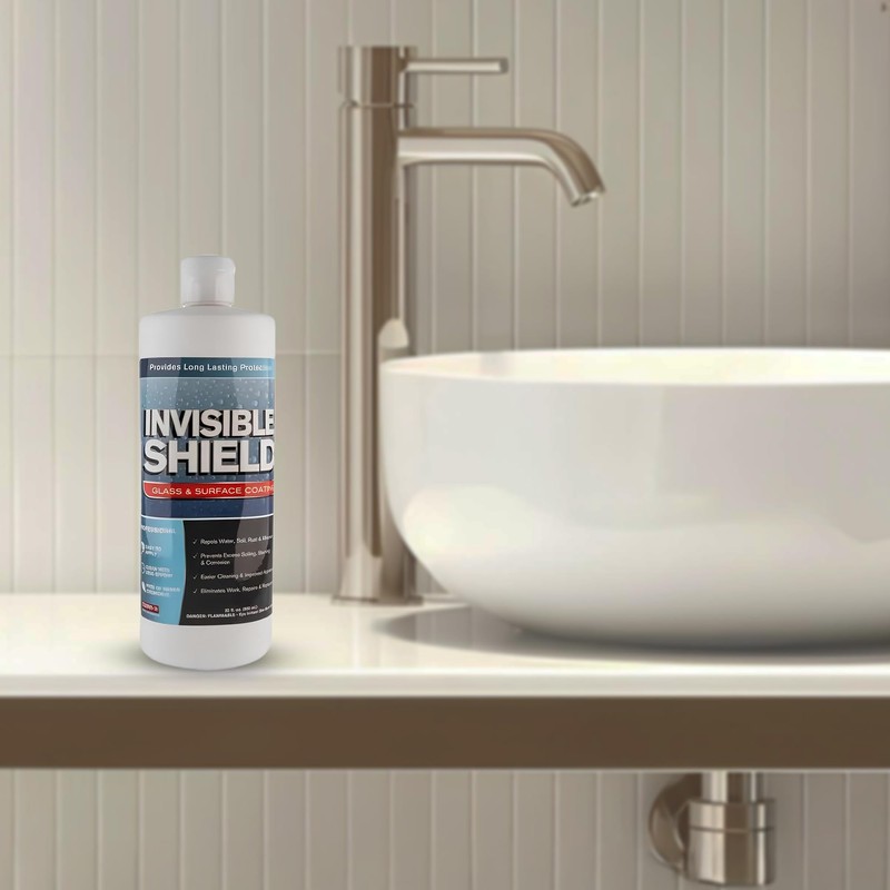 Unelko Invisible Shield Glass and Surface Coating 32oz, Liquid Glass