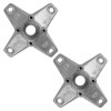 Caltric Front Left and Right Wheel hub for Yamaha Raptor